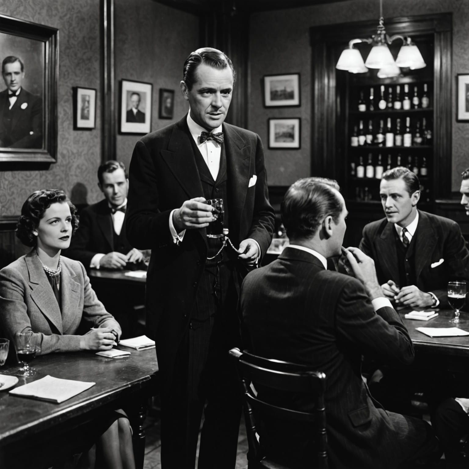 AI Image of a Welcoming Speakeasy