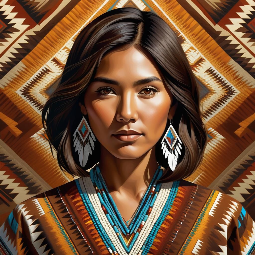 Beautiful Native American women