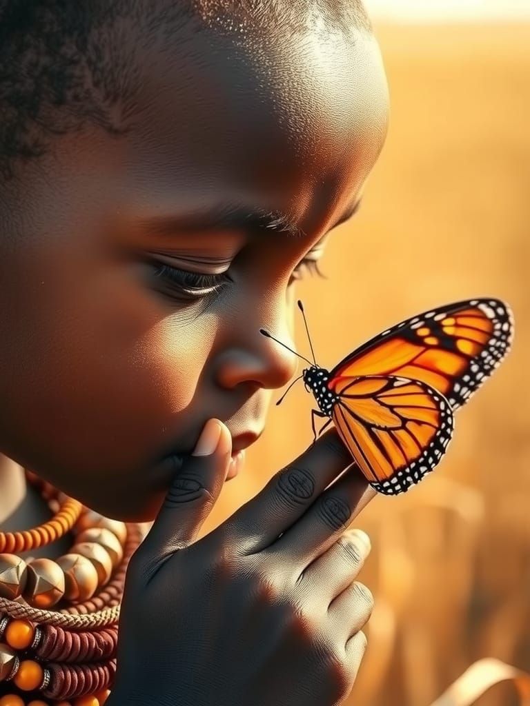 Serenity in Tribal Harmony