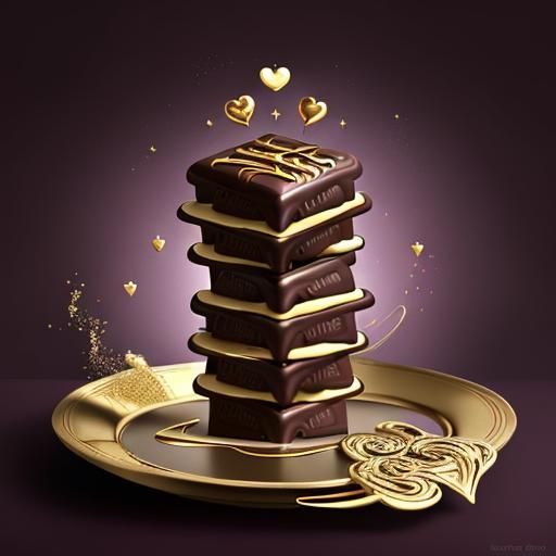 AI Willy Wonka's Candyland: Golden Tickets and Choco-Artist