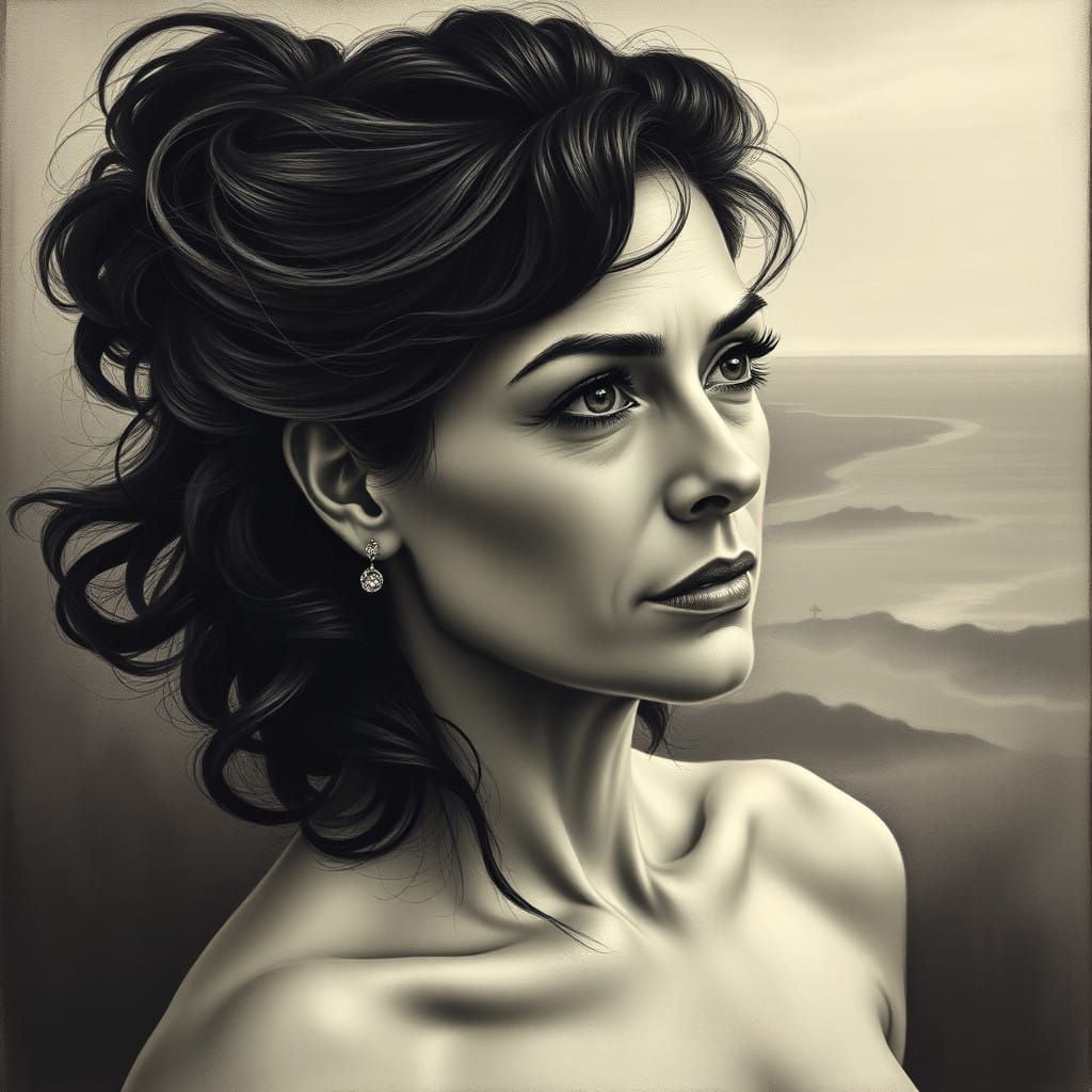 Retrato artístico ✨🩶