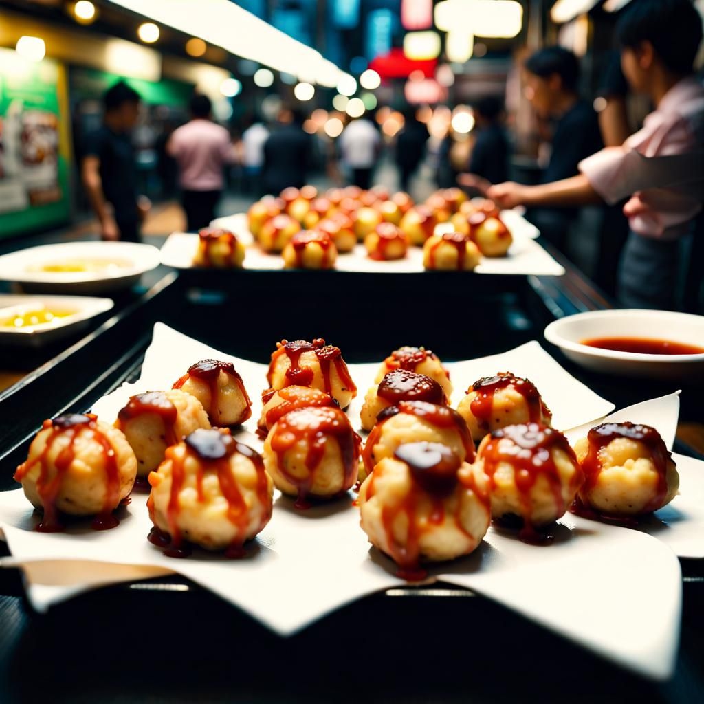 Takoyaki (King of Japanese Street Food)