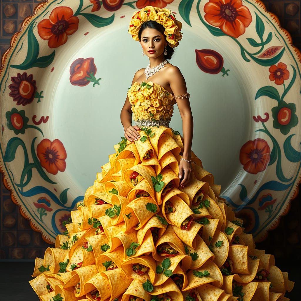 Taco Queen in a Fiesta of Flavors