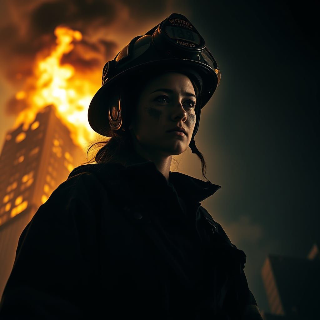 Gritty Heroism in a Burning Skyscraper