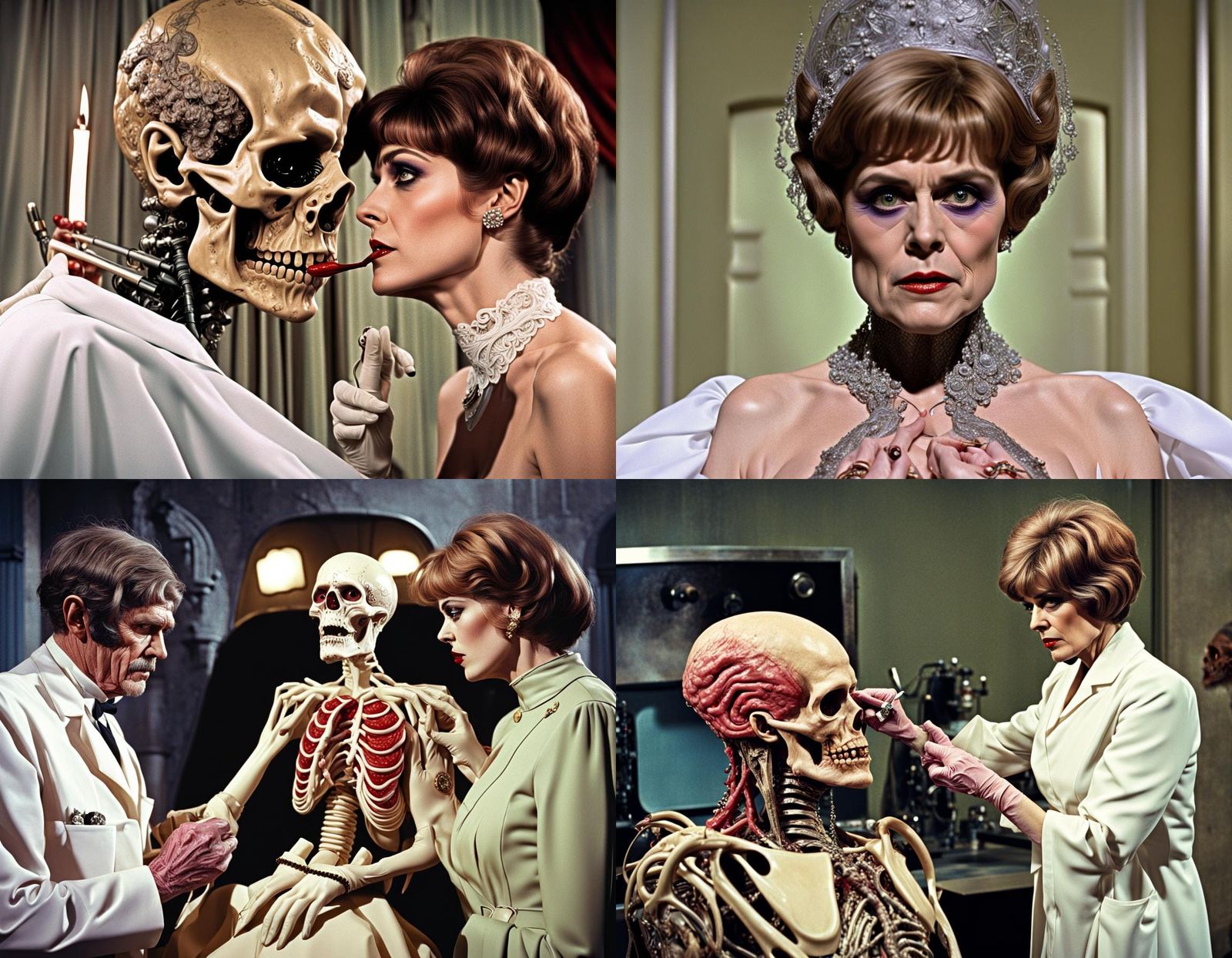 Disturbing Horror Scene with Vivisection Elements