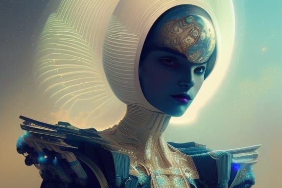Extravagant Spaceship: Futuristic Haute Couture Engineering