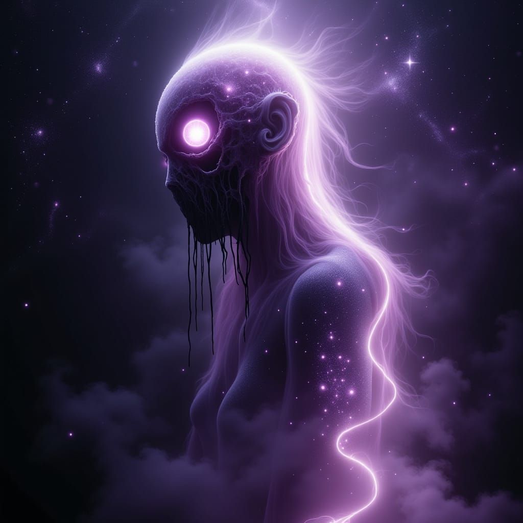 Ethereal Ghoul Submerged in Molten Starlight