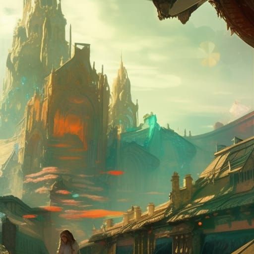 Hyperdetailed Concept Art in Dynamic Lighting