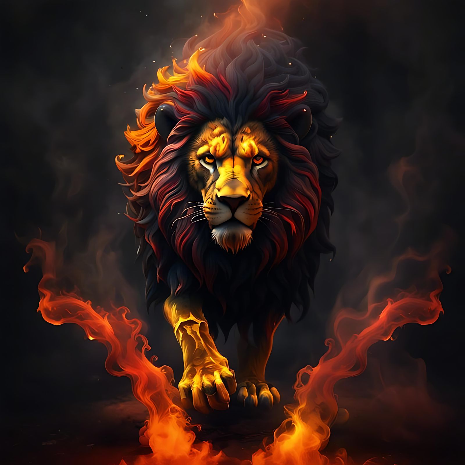 The Blazing Lion