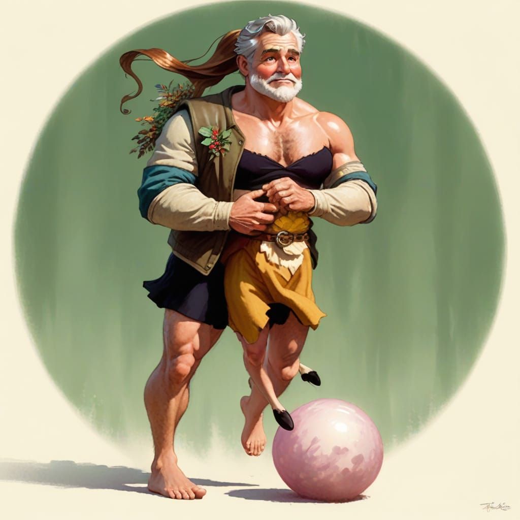 Dreamy Couple Strolls into Enchanted Forest in Whimsical Art