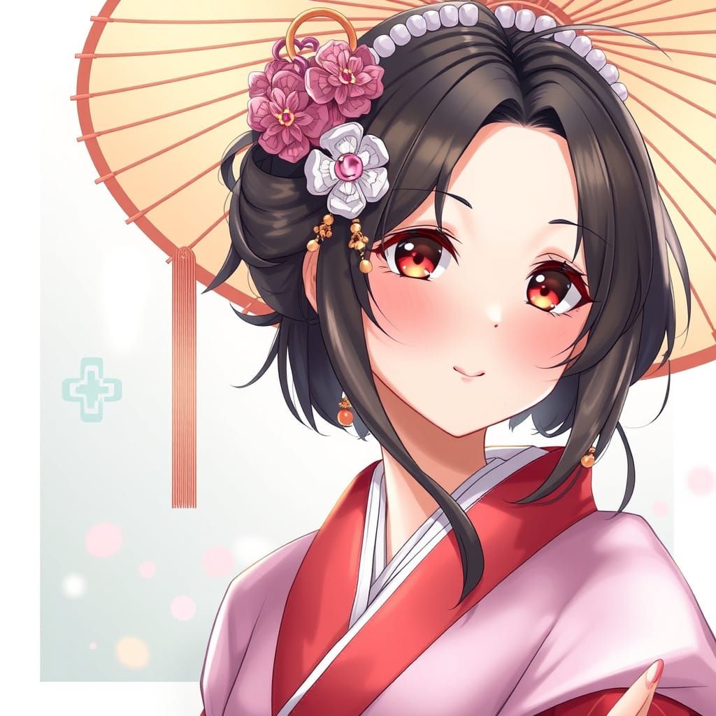 Kawaii Hyper Realistic Princess of Tokyo