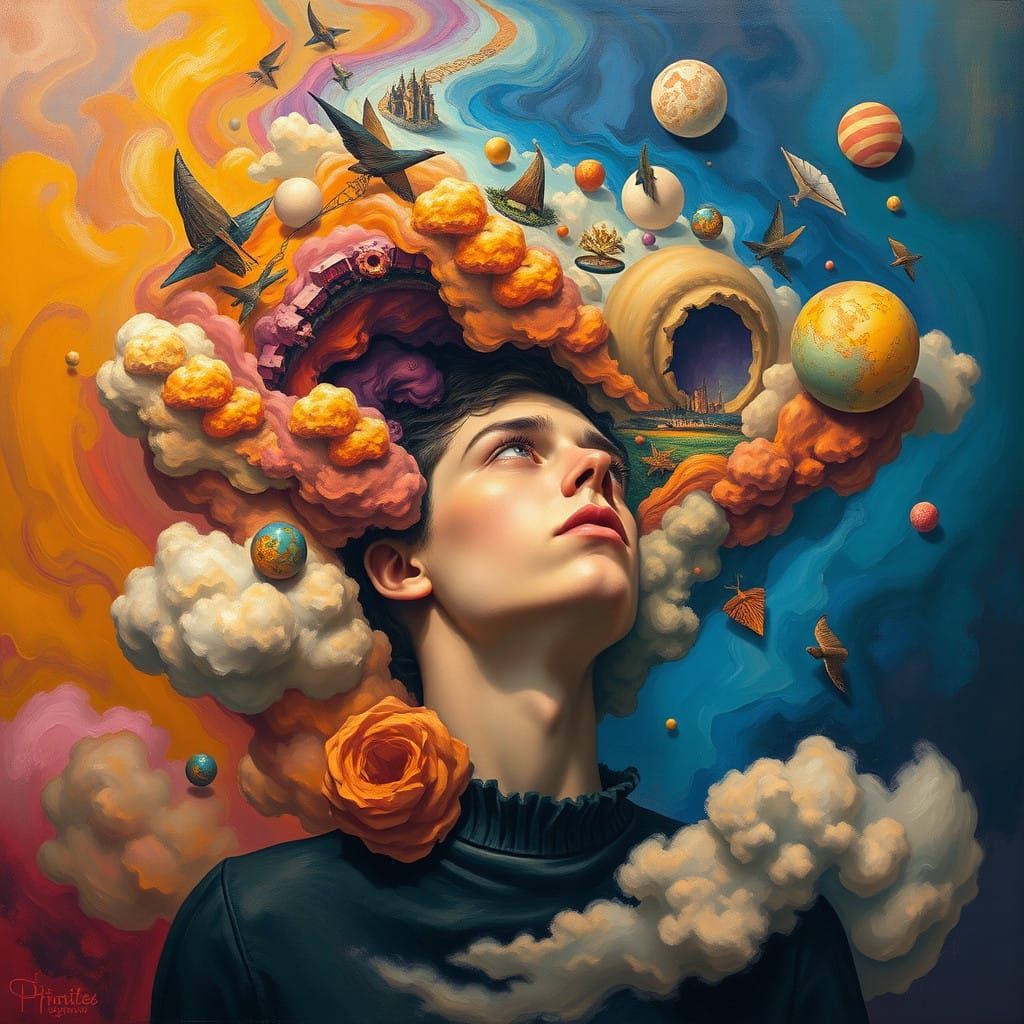 Dreamscapes of Whimsy: A Surrealist's Subconscious Odyssey
