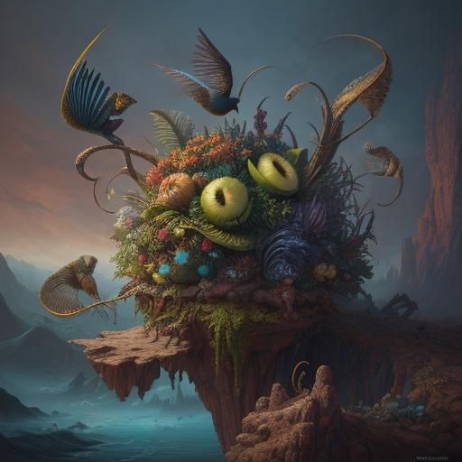 Kiwi Ballet: A Psychedelic Dutch Master Still Life