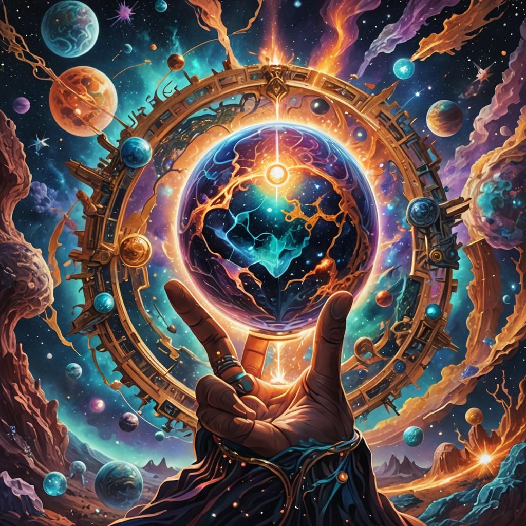 Cosmic Pact: Magic User Forges Planetary Alliance