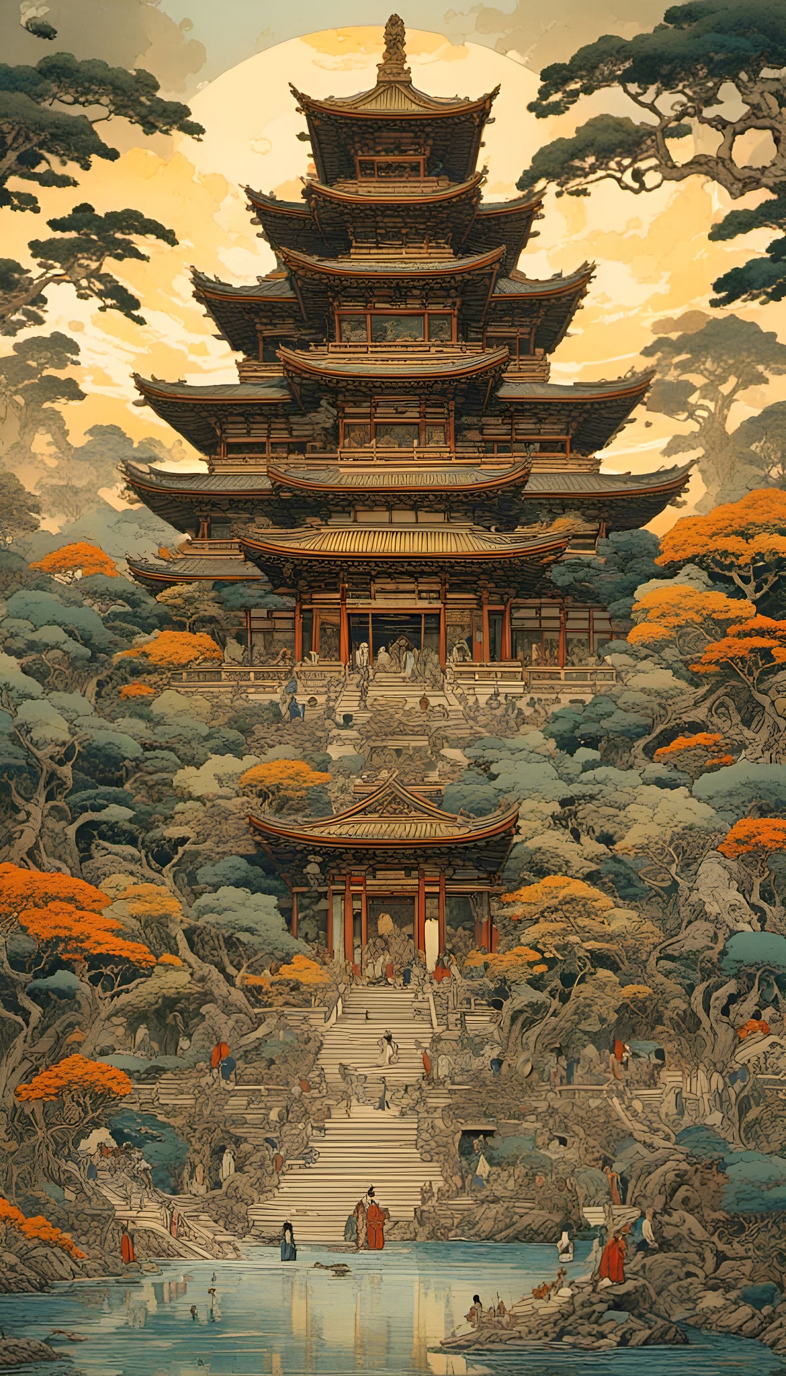 Hexagram 59, "Dispersion" (解 Xiè) "䷘"