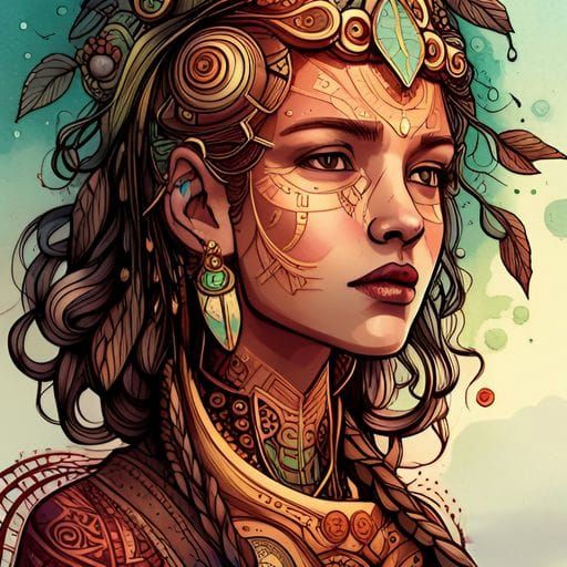 AI Portrait of a Beautiful Person