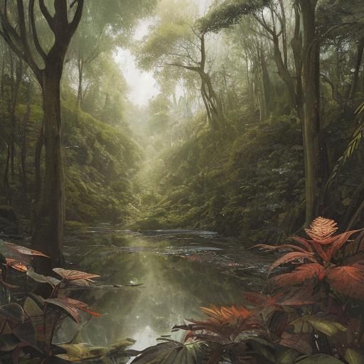 Solar System: Intricate Fantasy Art