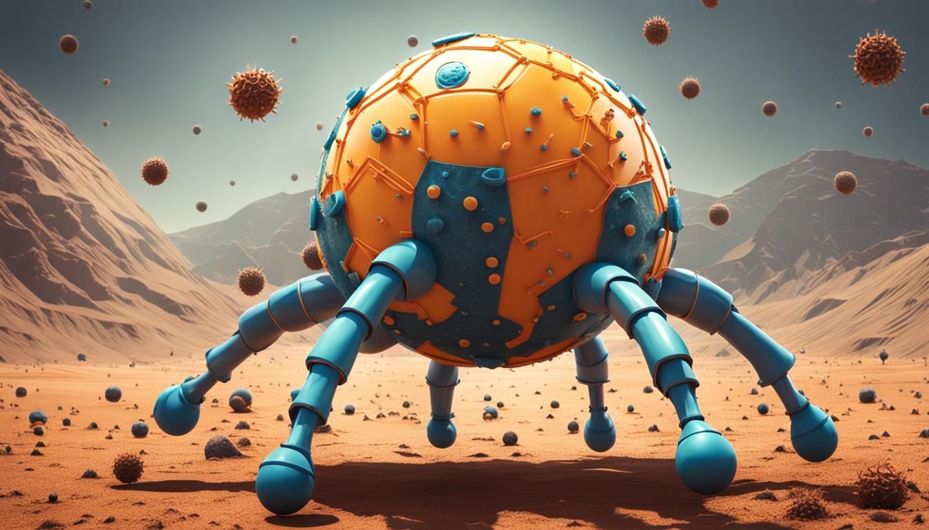 Coronavirus with Boots on Alien Planet