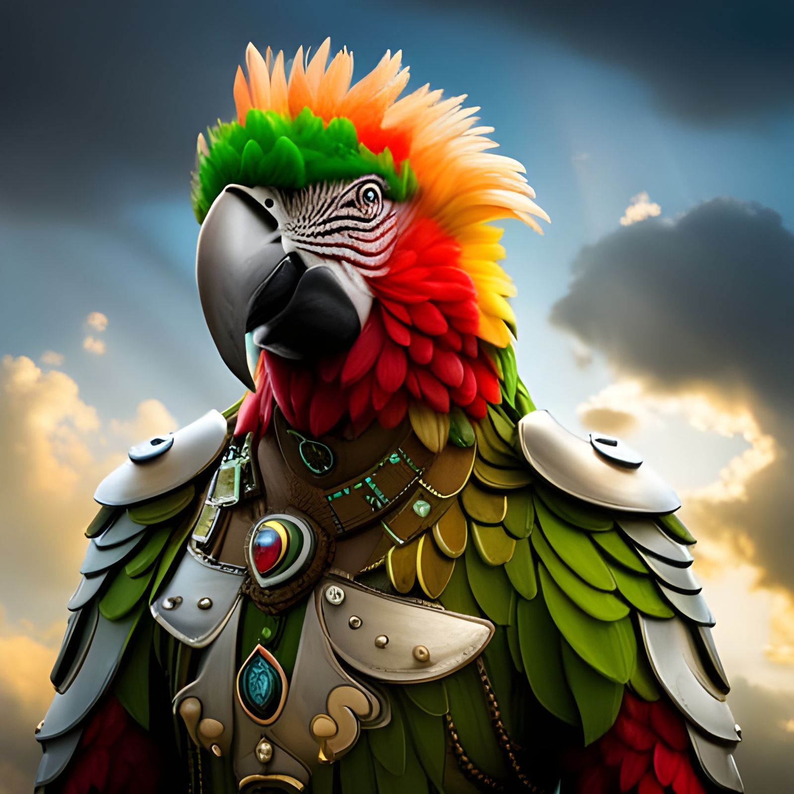 Parrot Warrior