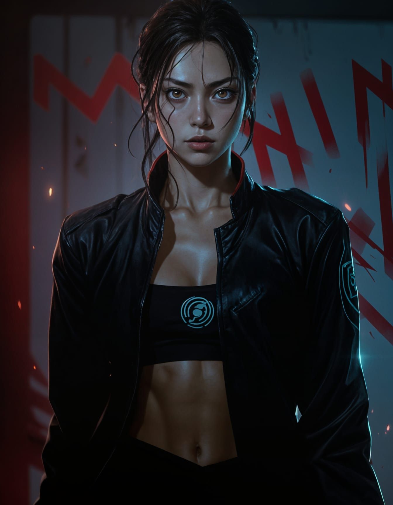 Italian Female Actress Jasmine Maimone as a  Ultra Detailed ...