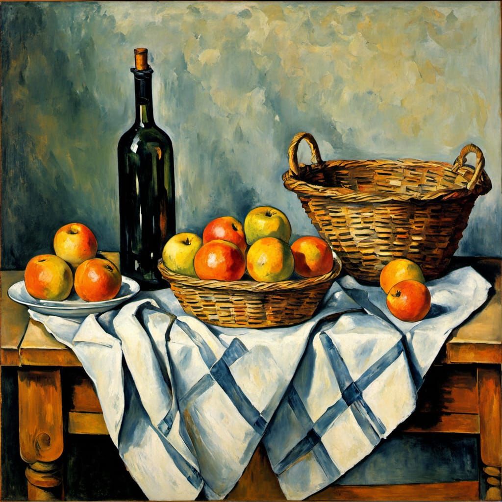 Still Life with Basket or The Kitchen Table