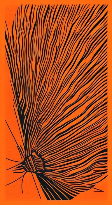 Art Deco Butterfly Effect in Hyperrealistic Style