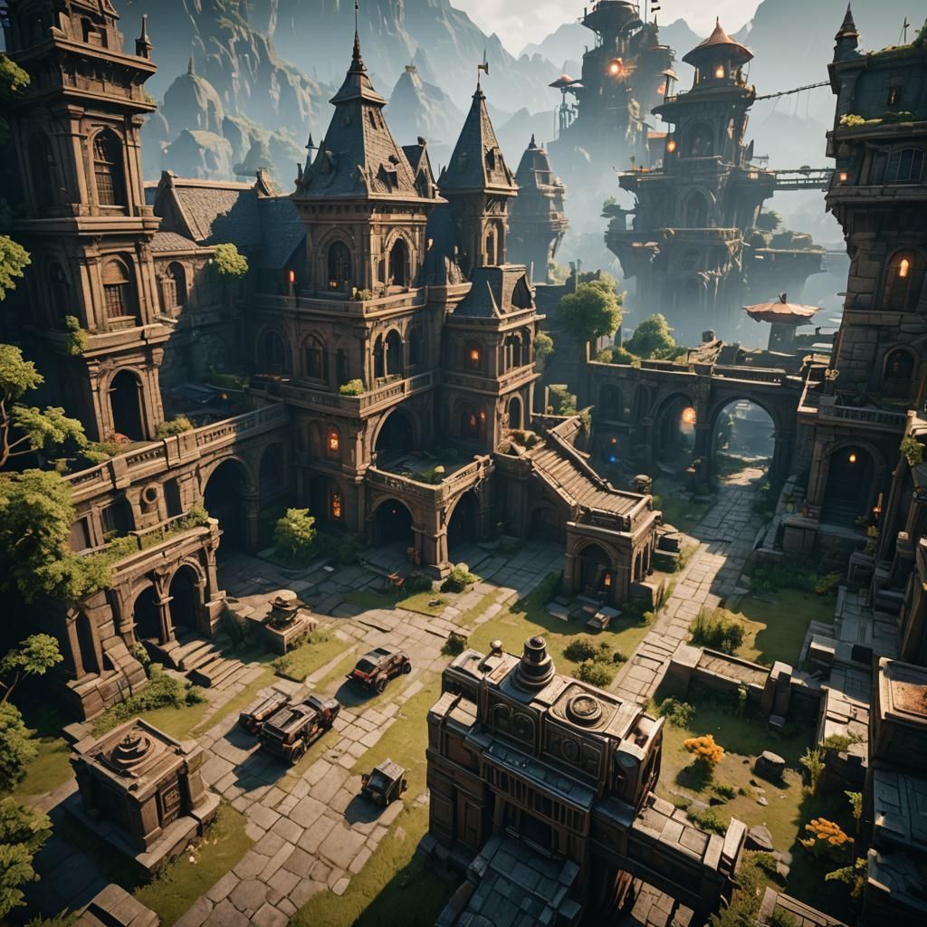 Epic 3D Video Game Graphics in 8K