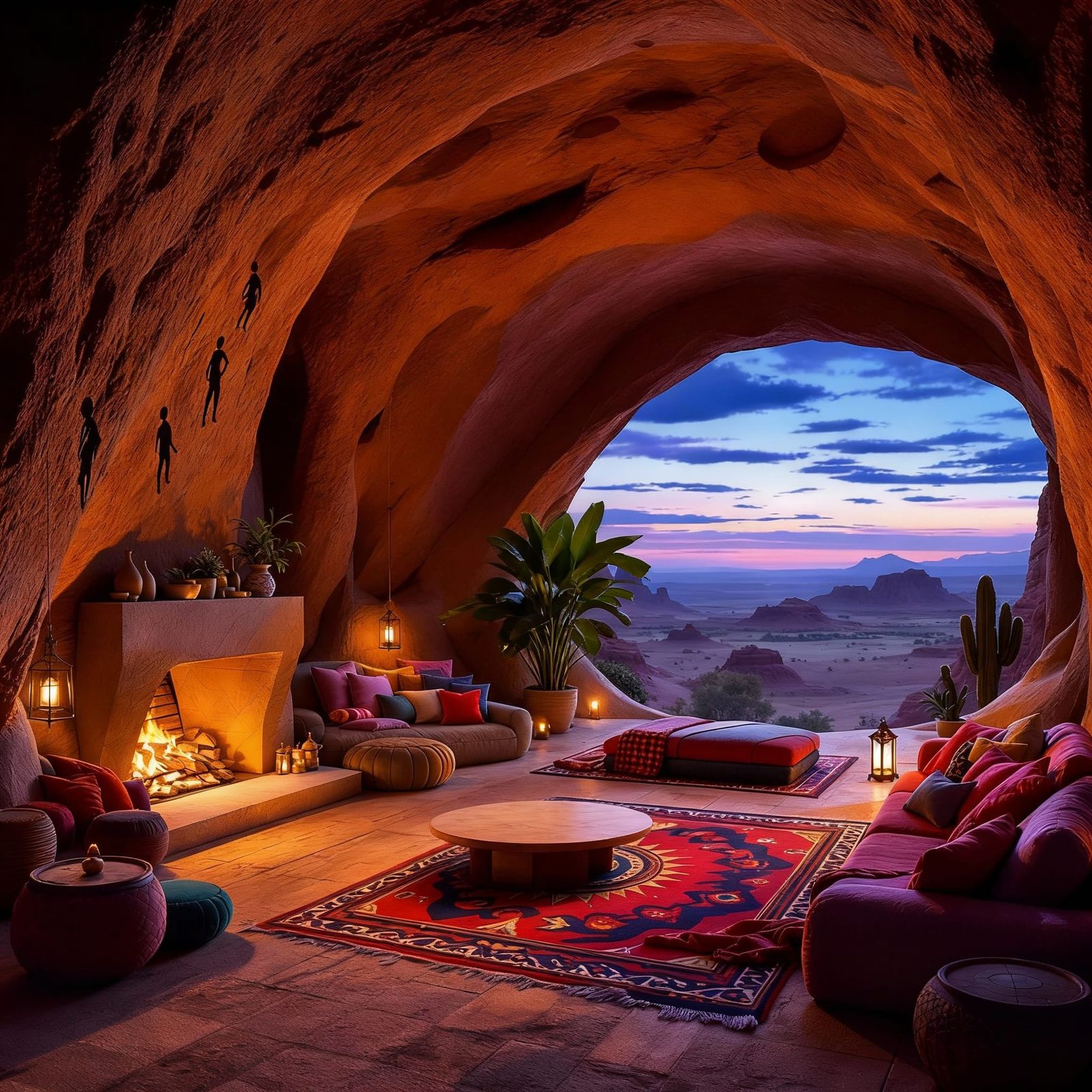 Luxurious Cave Dwelling with Mesa Vista