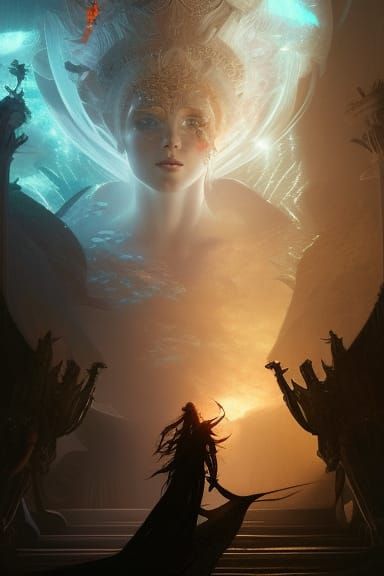 Goddess of Creation: Dark Fantasy Masterpiece