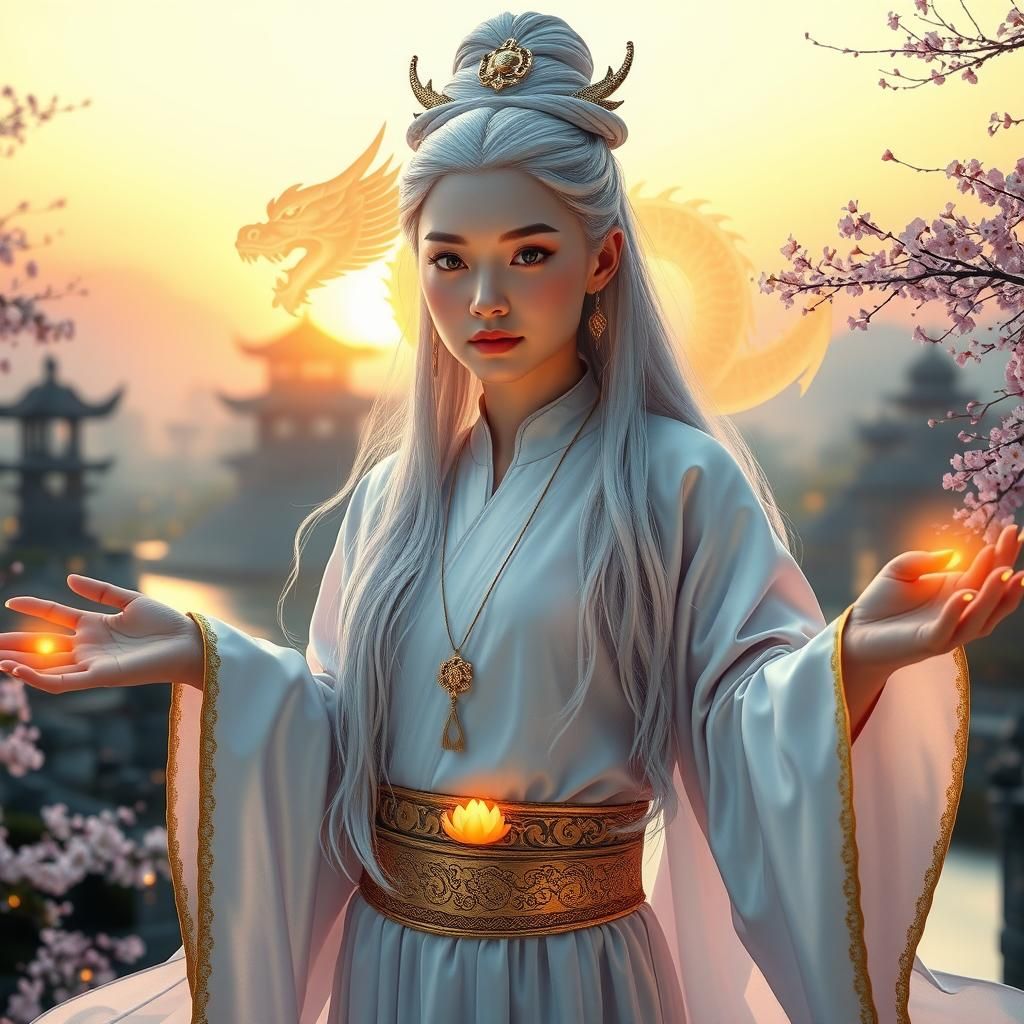 Karma in Floating Garden with Dragon Crown