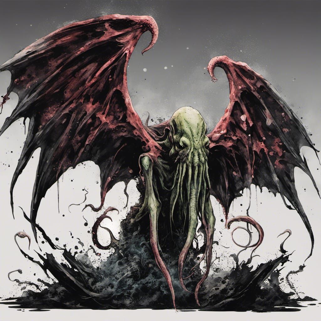 Trash Polka Cthulhu of Cosmic Horror