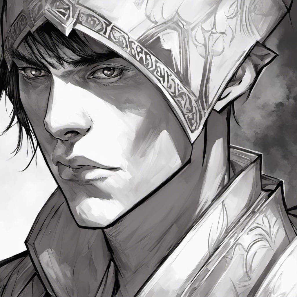 Dalinar Kholin: Hyper-Realistic Warrior with God Rays