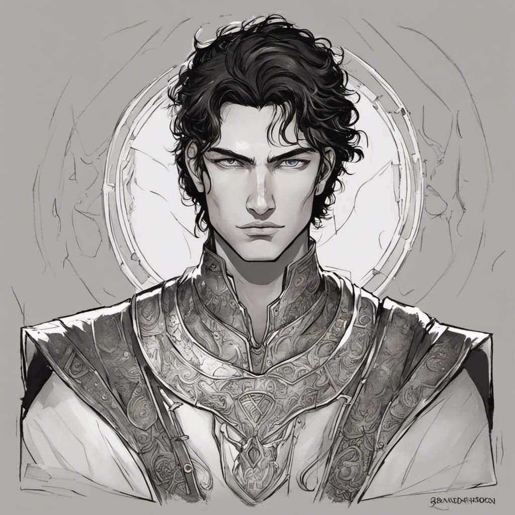 Dalinar Kholin: Warrior with Silvering Hair in 8k