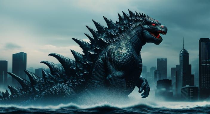 Godzilla Generated by AI