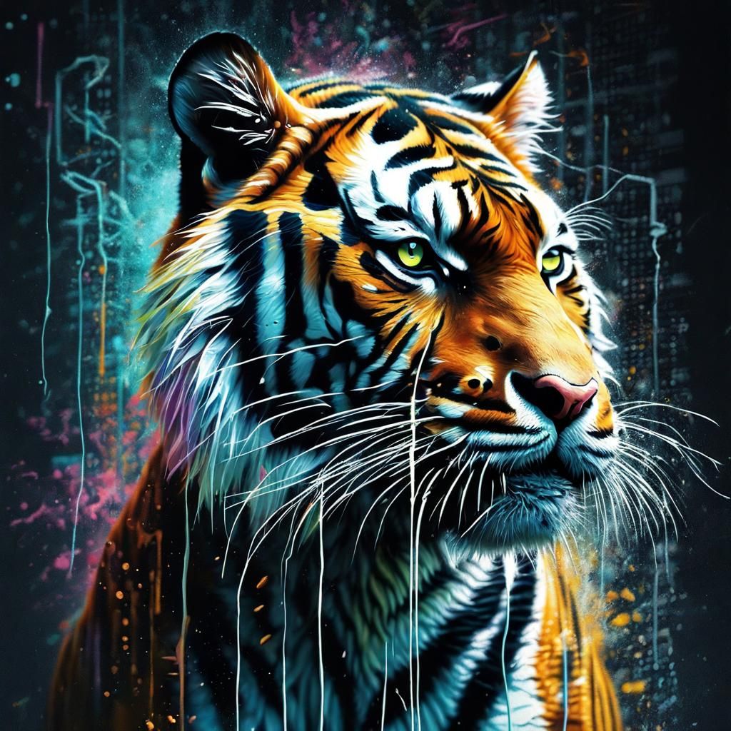 tiger art