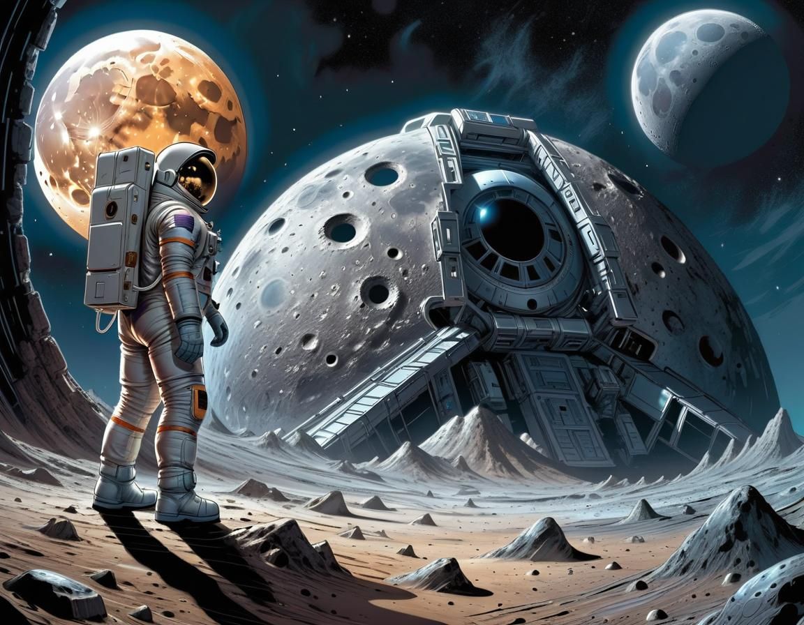 Astronaut Finds History-Altering Artifact on Moon