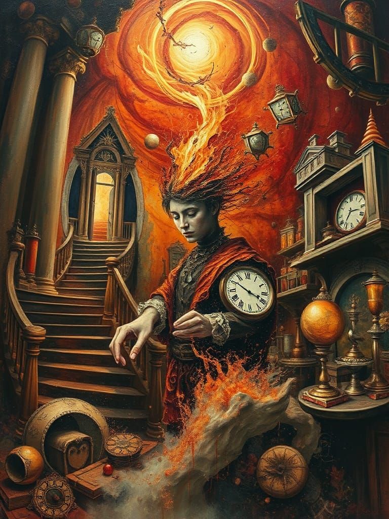 Alchemist's Dreamscape: A Surreal Chaos Magic Laboratory