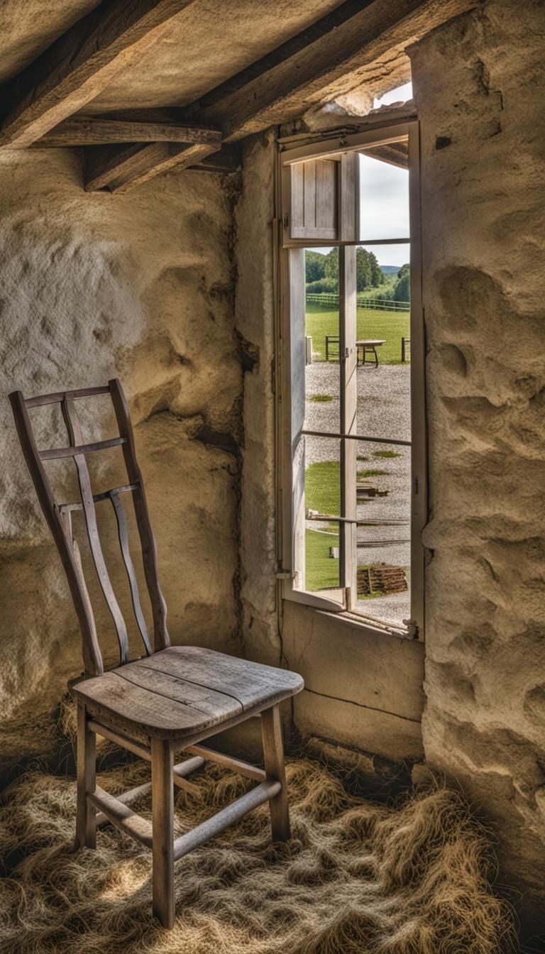 Picturesque Farm Life Generated by AI