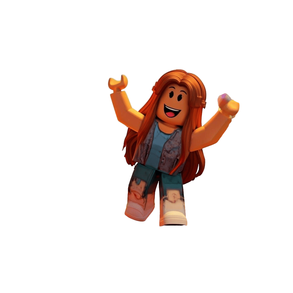 Vibrant Roblox Obstacle Course in Cinematic 3D Style