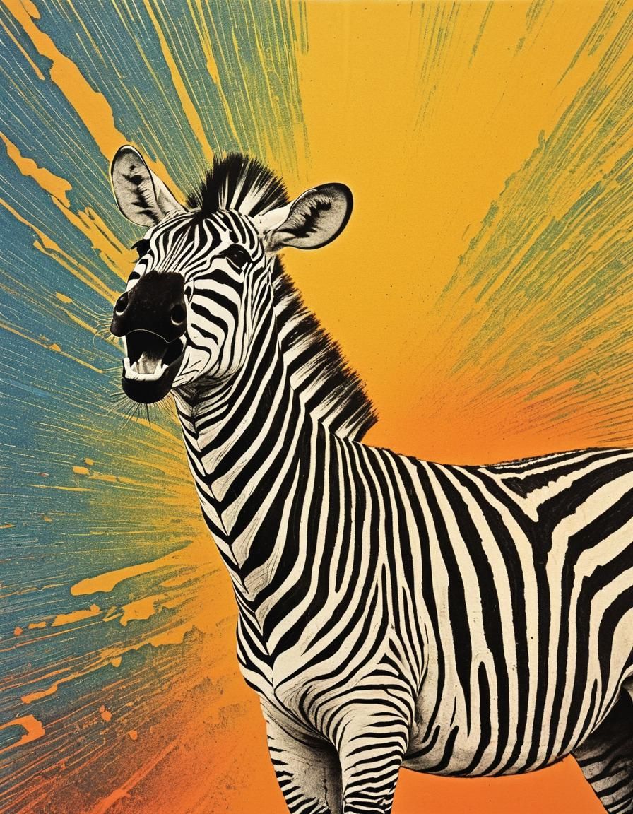 Xylography, Yelling Zebra