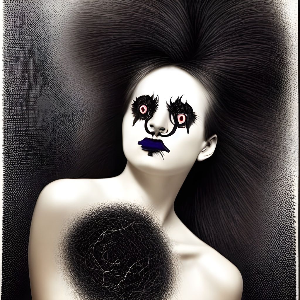 Mesmerizing Quantum Horror Art