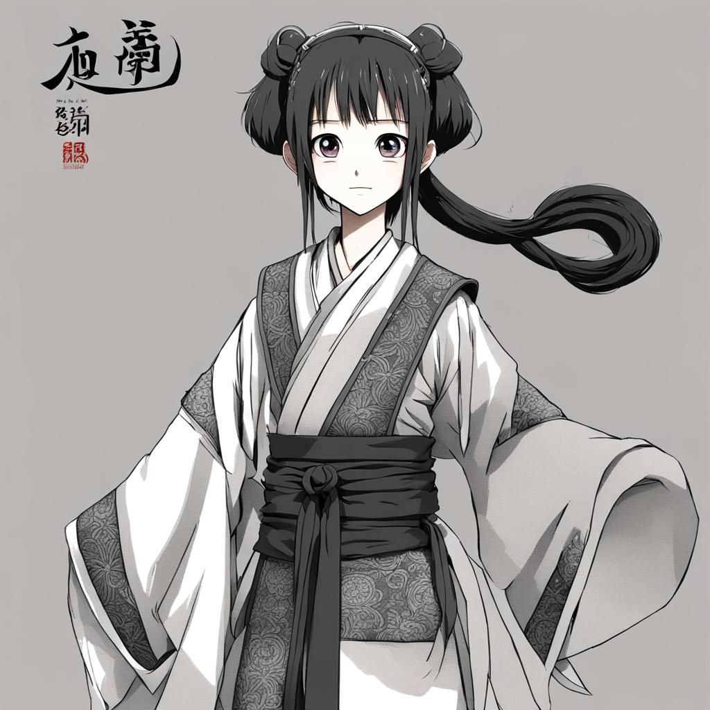 Hero-in-Training with Sleek Bodysuit and Dark Hair