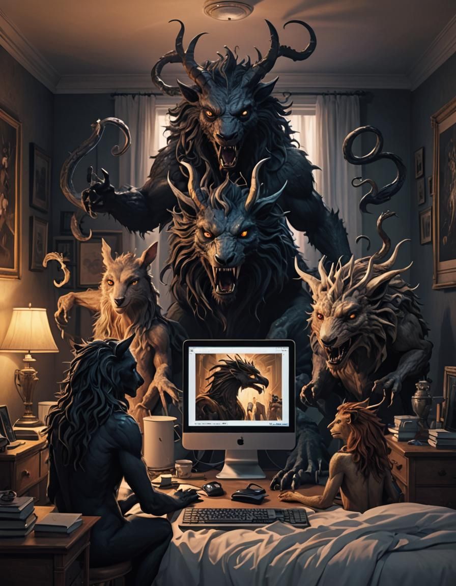 Mythical Creatures Emerge in Dark Academia Setting