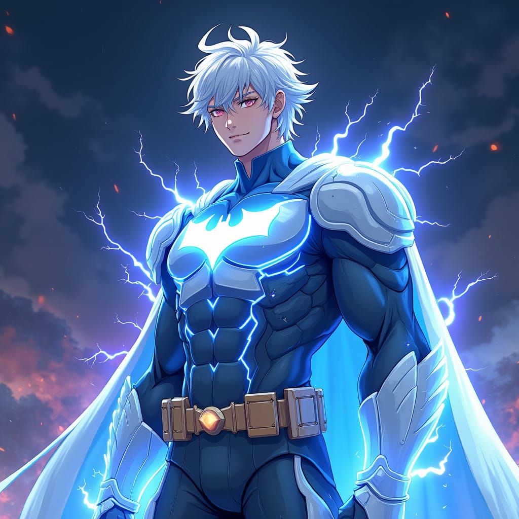 Anime-Inspired Batman Radiates Ultra Instinct Aura in Epic 8...