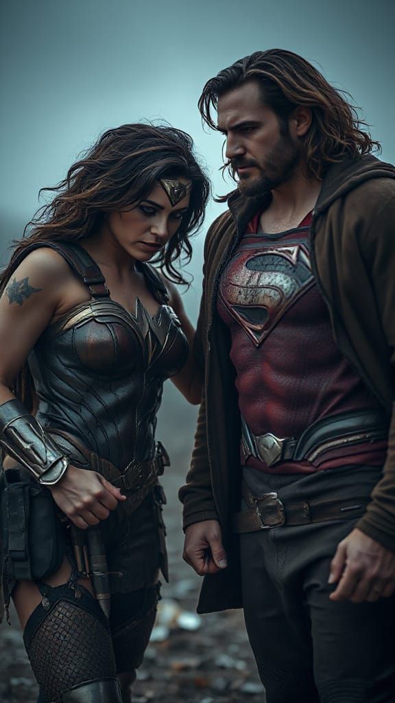 Superman and Wonder Woman