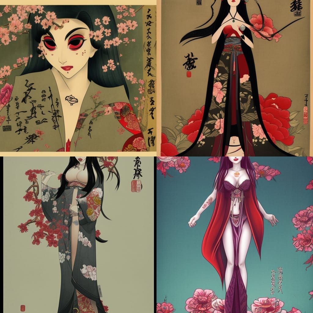 500ft Kitsune Giantess in Miniature City