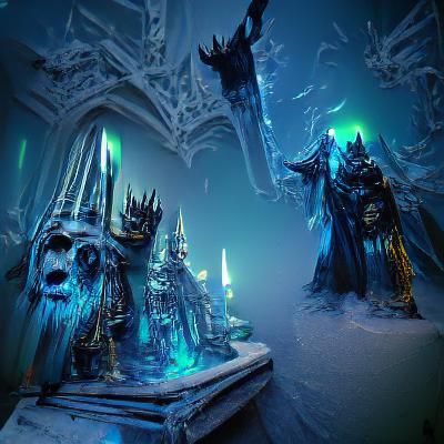 Lich King's Tomb: A Dark Fantasy Throne