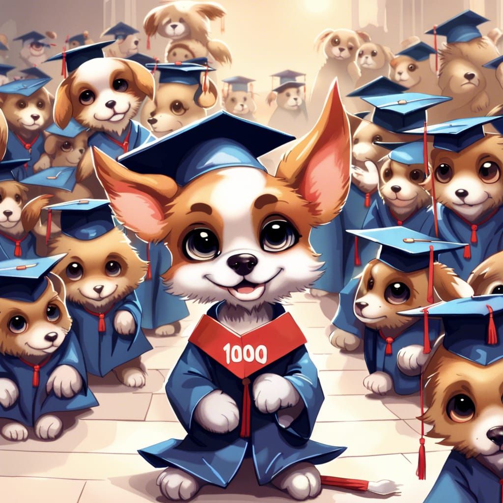 Anthro Puppy Celebrates Milestone in Digital Art Style