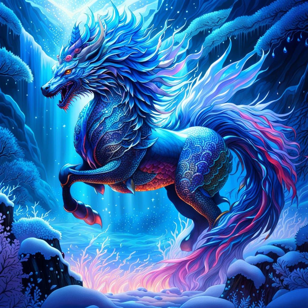 ice freezing Kirin