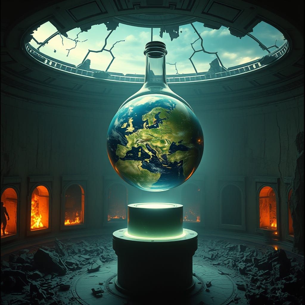 Earth in a Bottle: Relic of a Lost Civilization